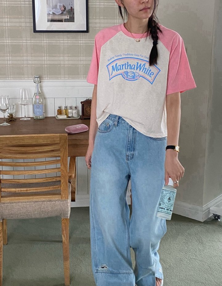 Diana - Korean Women Fashion - #womensfashion - Muffin Raglan Tee - 7