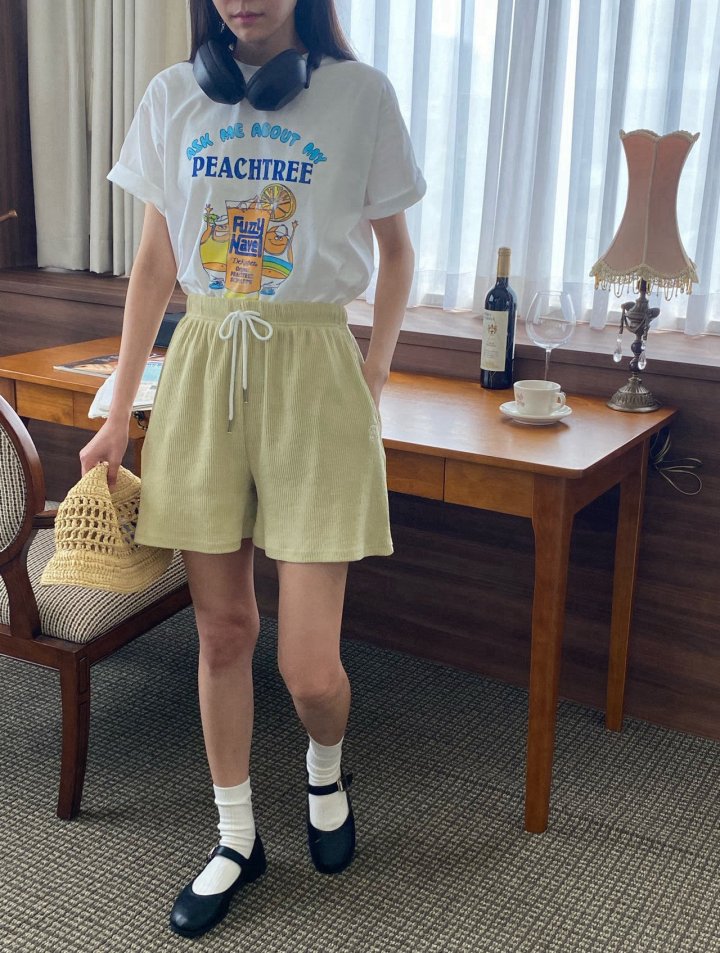 Diana - Korean Women Fashion - #womensfashion - Peach Tree Tee - 9