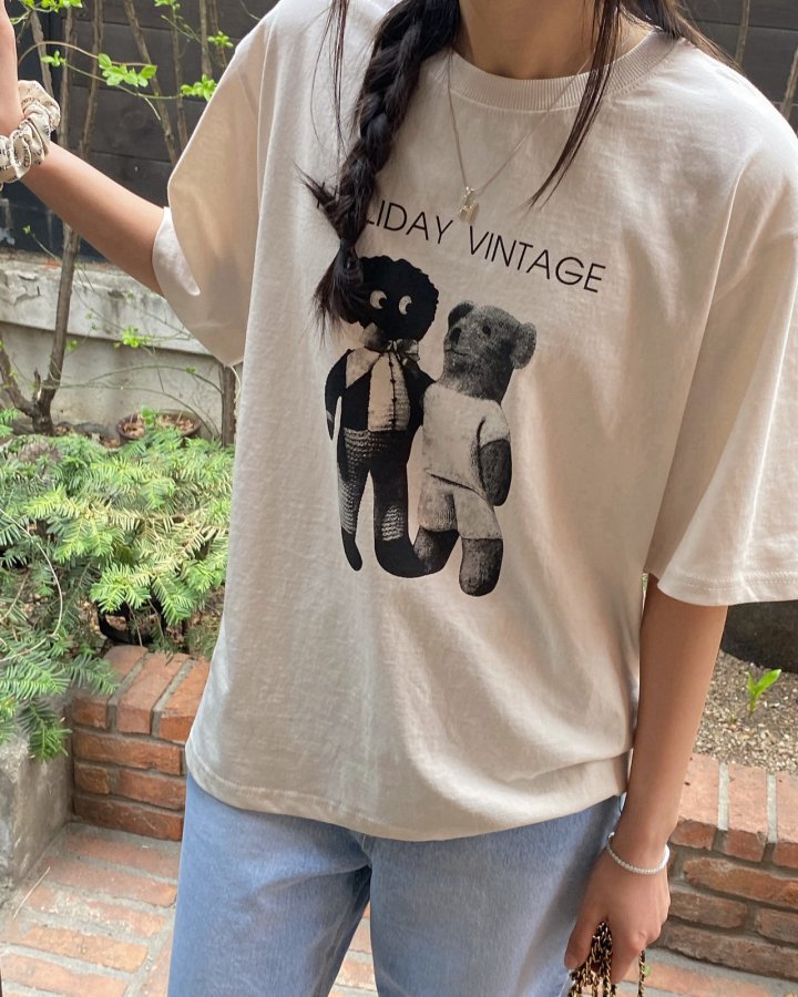 Diana - Korean Women Fashion - #womensfashion - Holiday Tee - 10