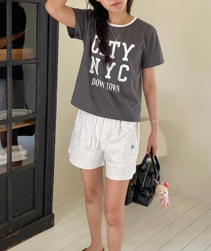 Diana - Korean Women Fashion - #womensfashion - City Colored Tee - 9