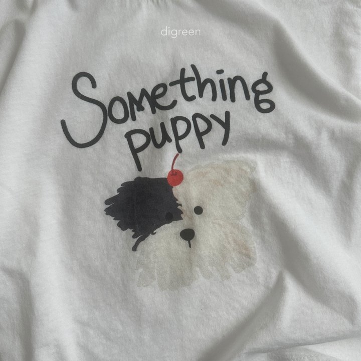 Digreen - Korean Children Fashion - #Kfashion4kids - Something Puppy Tee - 11