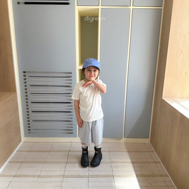 Digreen - Korean Children Fashion - #Kfashion4kids - Bridge Stripe Pants - 5