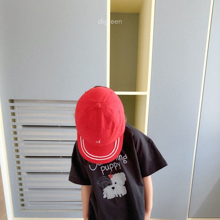 Digreen - Korean Children Fashion - #Kfashion4kids - Summer Off Cap - 3