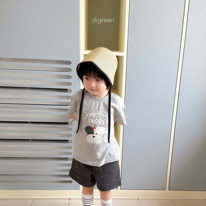 Digreen - Korean Children Fashion - #childofig - Something Puppy Tee - 3
