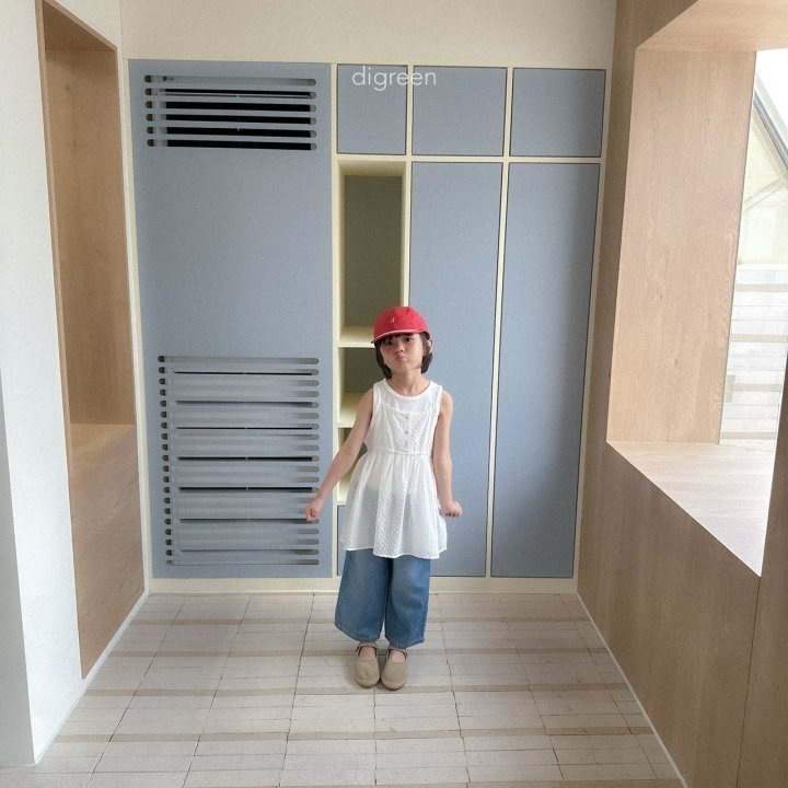 Digreen - Korean Children Fashion - #childofig - Return Denim Pants - 5