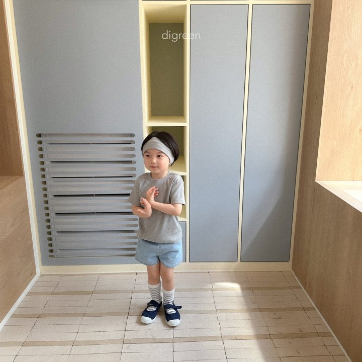 Digreen - Korean Children Fashion - #childofig - Ocean Denim Pants - 3