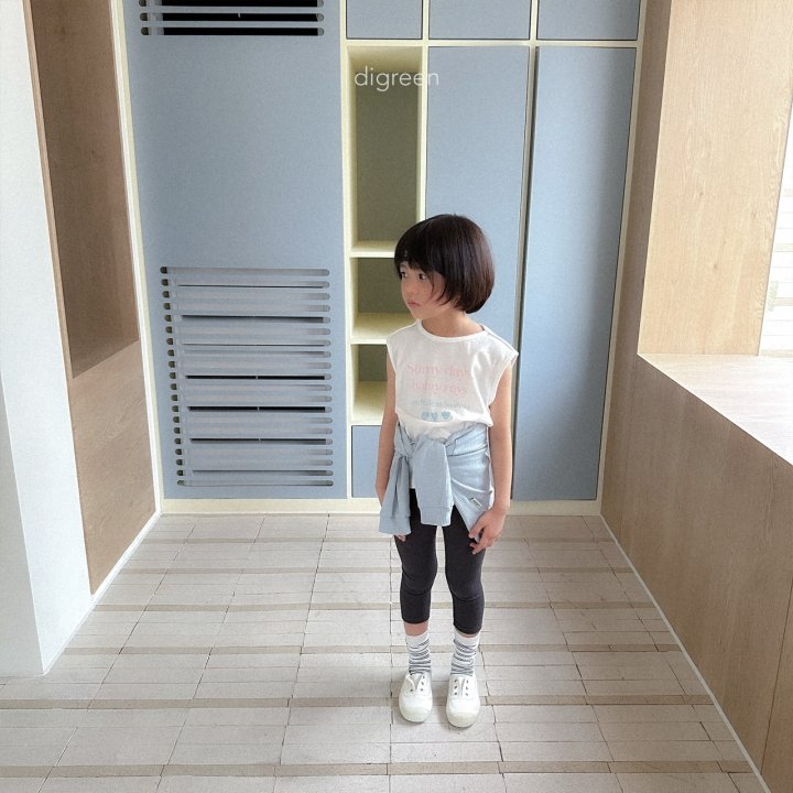 Digreen - Korean Children Fashion - #childrensboutique - Sunny Day Sleeveless - 9