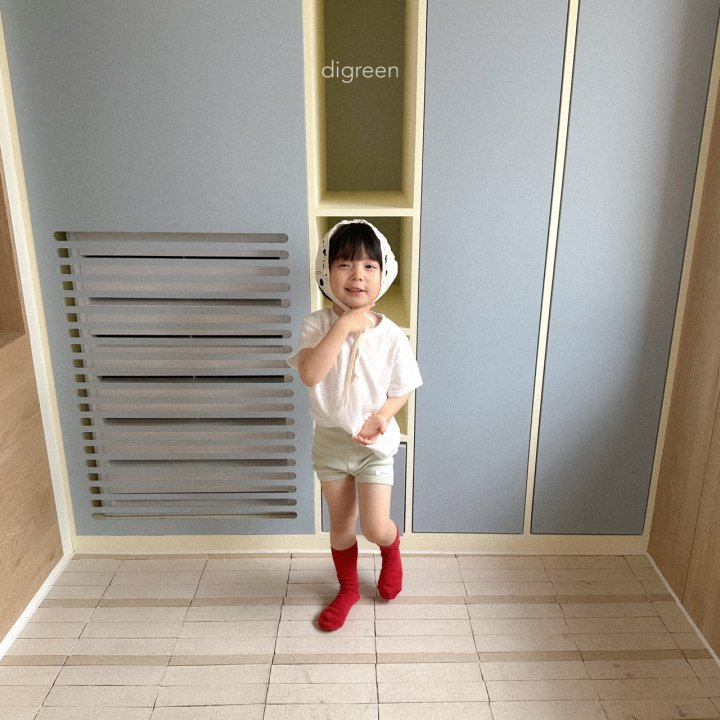 Digreen - Korean Children Fashion - #childrensboutique - Letter Tee - 5