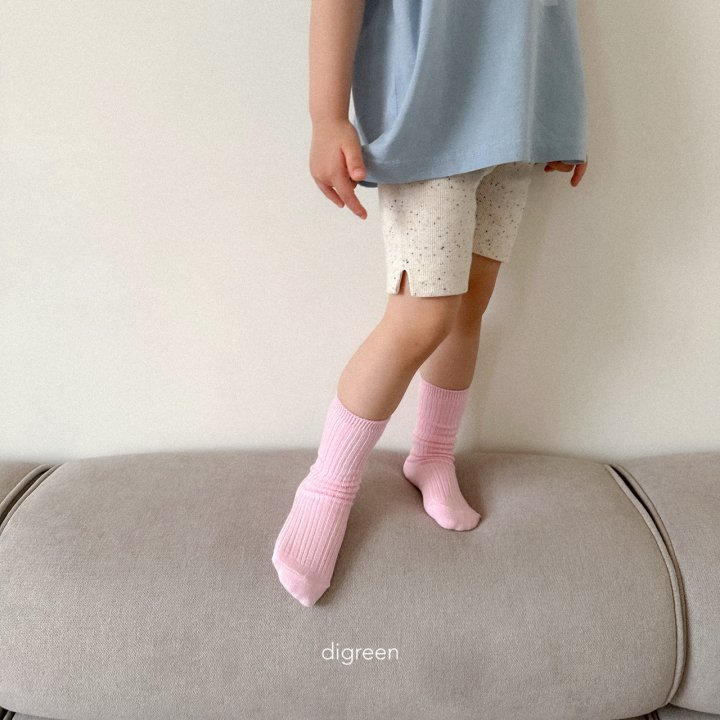 Digreen - Korean Children Fashion - #childrensboutique - Macaron Slit Leggings