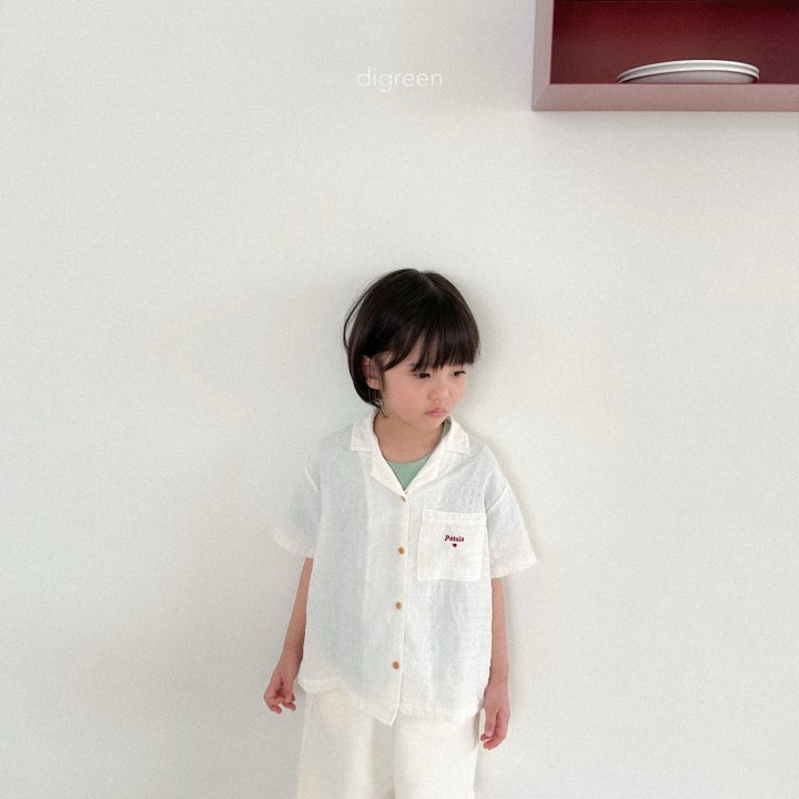 Digreen - Korean Children Fashion - #childrensboutique - Petal Shirt
