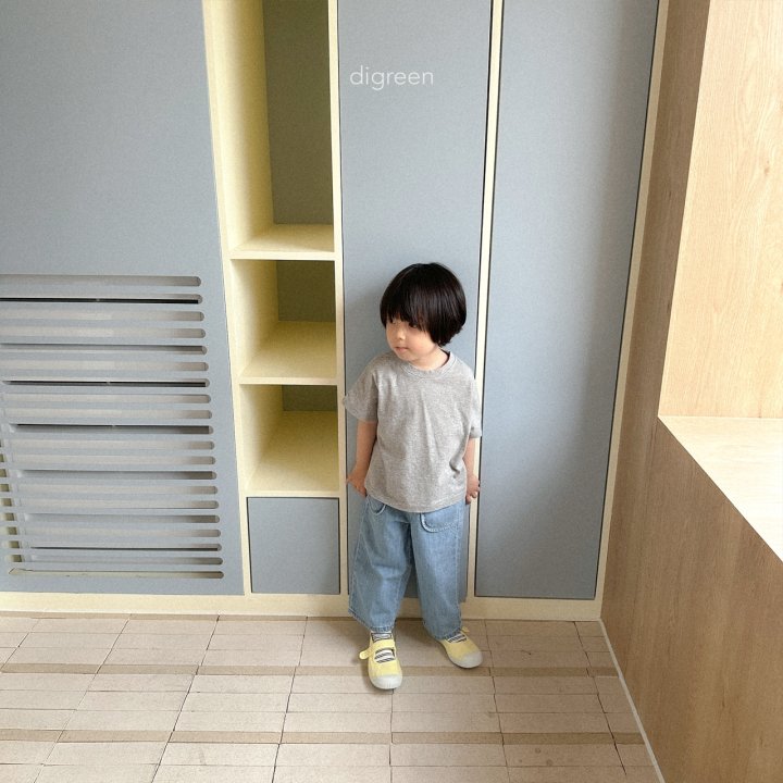 Digreen - Korean Children Fashion - #childrensboutique - Lavender Denim Pants - 8