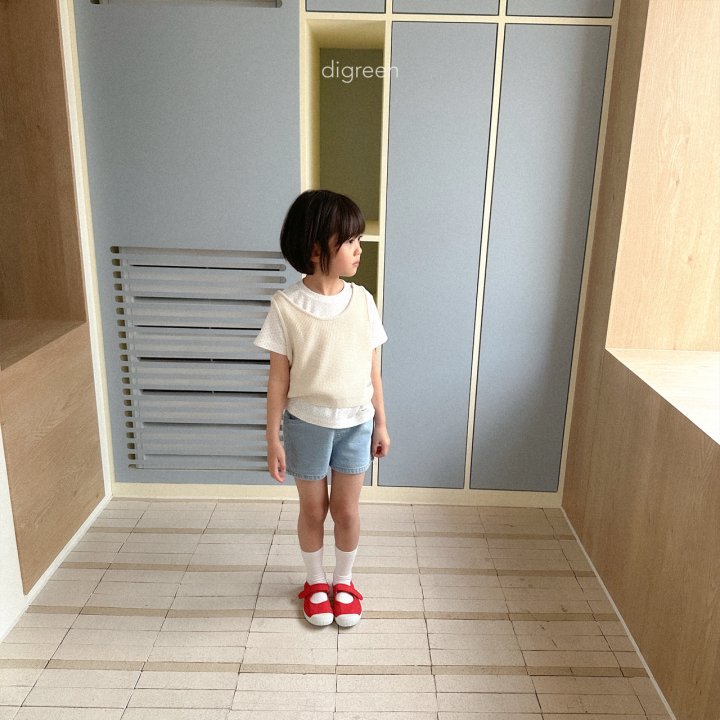 Digreen - Korean Children Fashion - #designkidswear - Ocean Denim Pants - 6