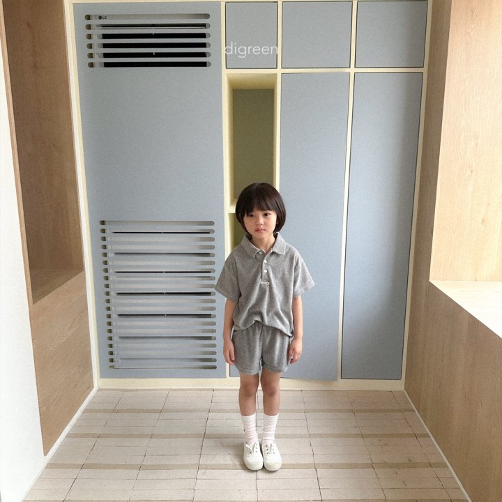 Digreen - Korean Children Fashion - #designkidswear - Sand Collar Tee - 5