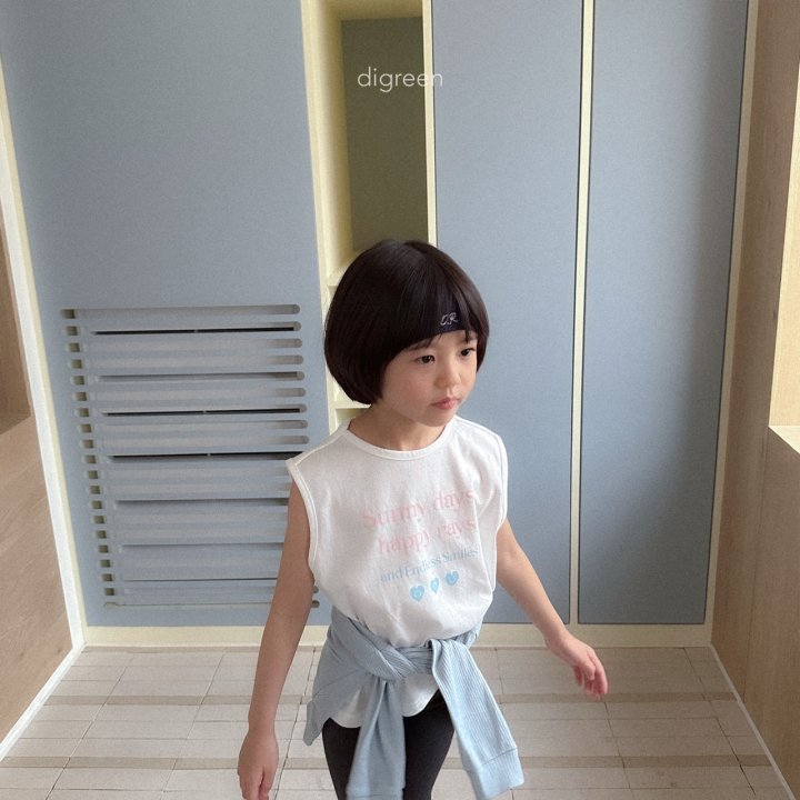 Digreen - Korean Children Fashion - #discoveringself - Sunny Day Sleeveless - 11