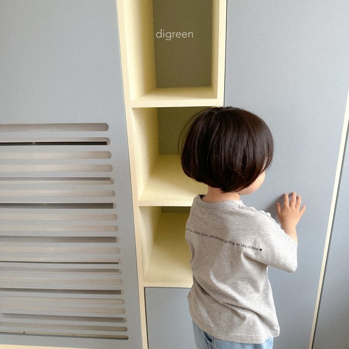Digreen - Korean Children Fashion - #discoveringself - Summer Loose Fit Tee - 10