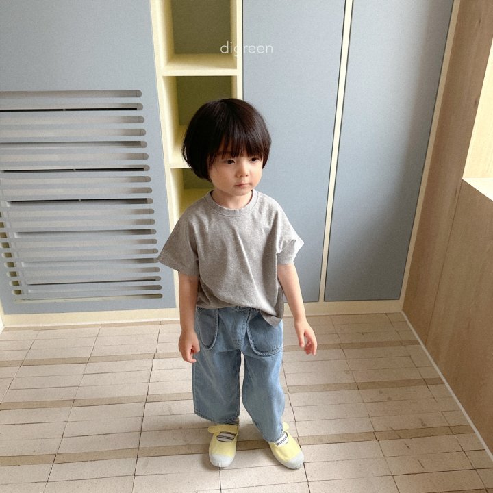 Digreen - Korean Children Fashion - #discoveringself - Lavender Denim Pants - 10
