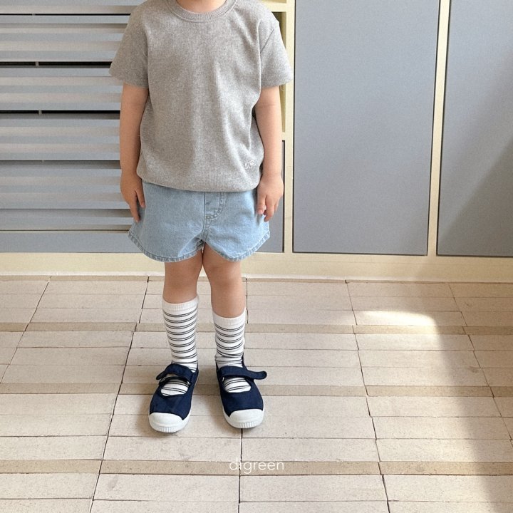 Digreen - Korean Children Fashion - #discoveringself - Ocean Denim Pants - 7