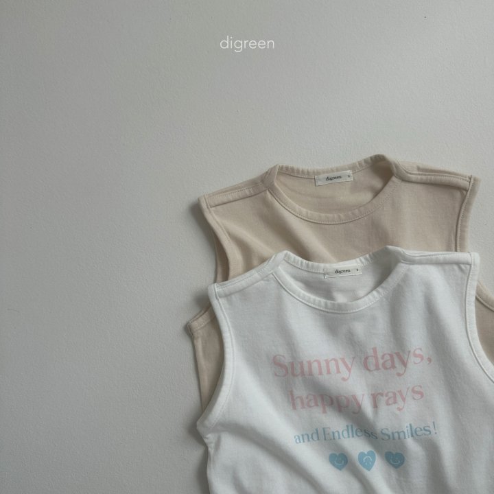 Digreen - Korean Children Fashion - #fashionkids - Sunny Day Sleeveless - 12