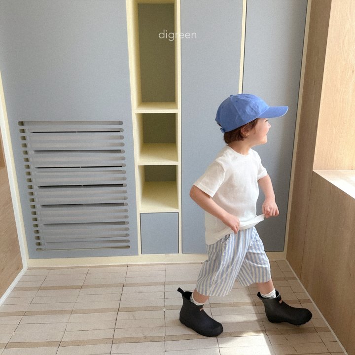 Digreen - Korean Children Fashion - #fashionkids - Bridge Stripe Pants