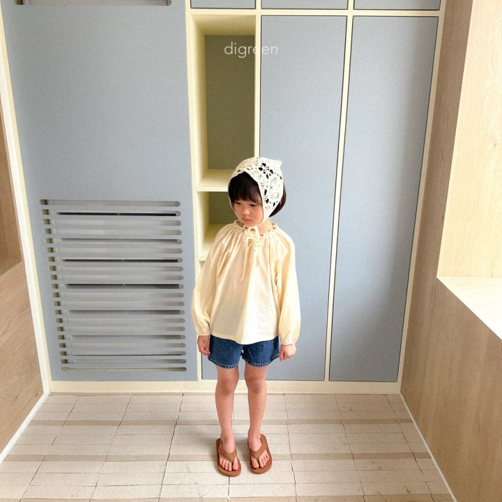 Digreen - Korean Children Fashion - #fashionkids - Ocean Denim Pants - 8