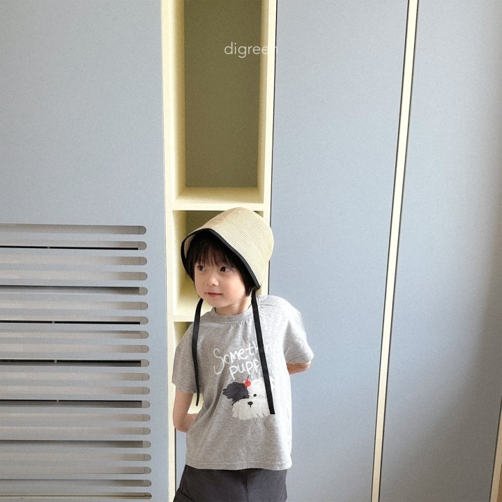 Digreen - Korean Children Fashion - #kidsshorts - Something Puppy Tee - 8