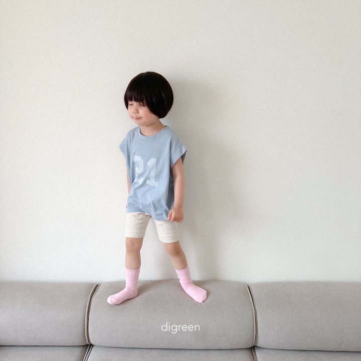 Digreen - Korean Children Fashion - #kidsshorts - Macaron Slit Leggings - 5