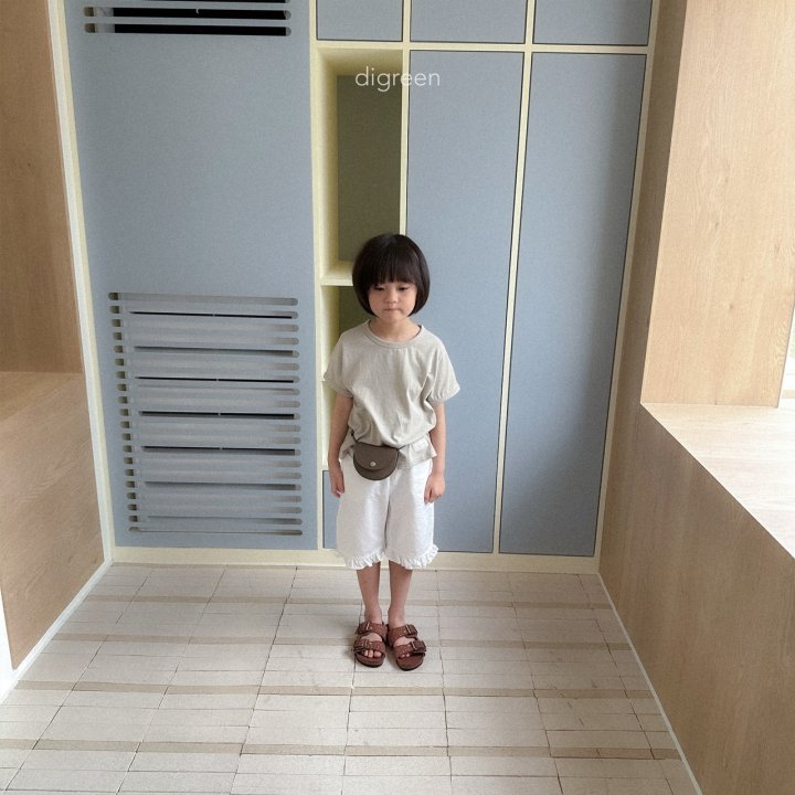 Digreen - Korean Children Fashion - #kidsshorts - Frill Pants - 3