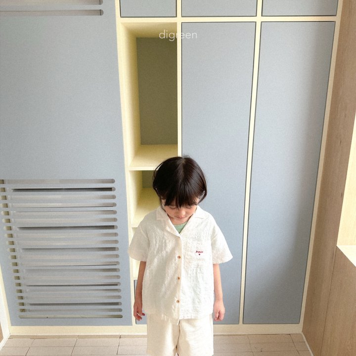 Digreen - Korean Children Fashion - #kidsshorts - Petal Shirt - 5