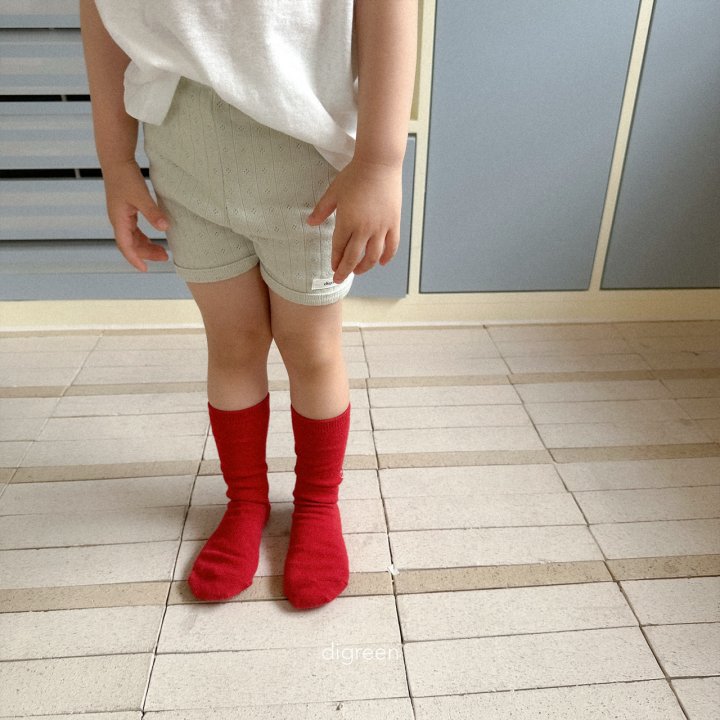 Digreen - Korean Children Fashion - #kidsshorts - Milk Short Leggings