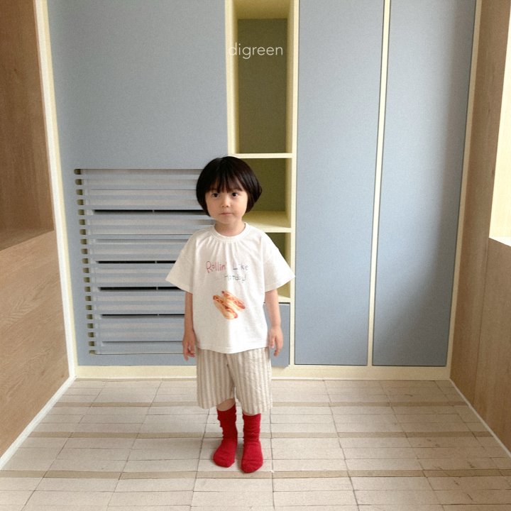 Digreen - Korean Children Fashion - #kidsshorts - Hot Dog Tee - 6
