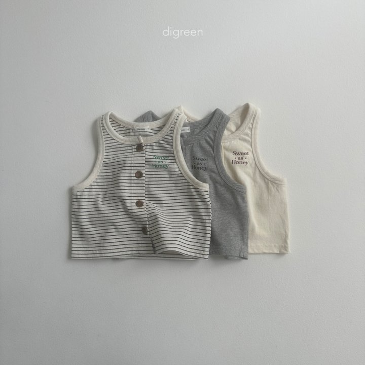 Digreen - Korean Children Fashion - #kidsshorts - Honey Vest