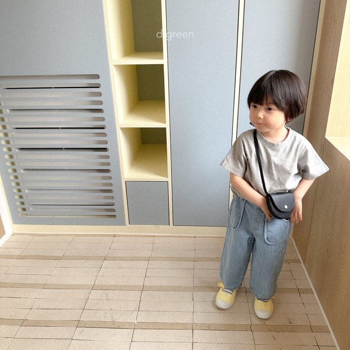 Digreen - Korean Children Fashion - #kidsshorts - Lavender Denim Pants - 12