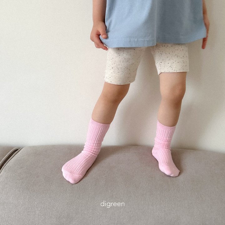 Digreen - Korean Children Fashion - #kidsstore - Macaron Slit Leggings - 6
