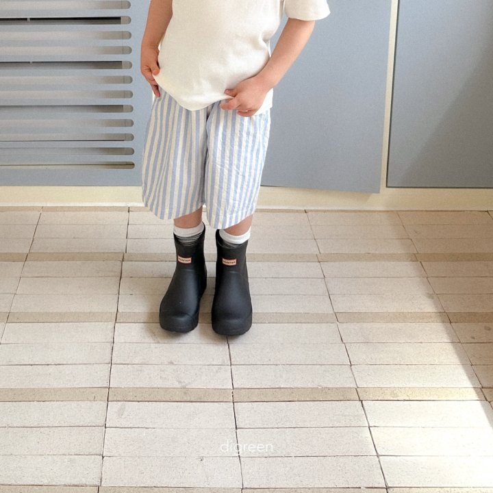 Digreen - Korean Children Fashion - #kidsstore - Bridge Stripe Pants - 3