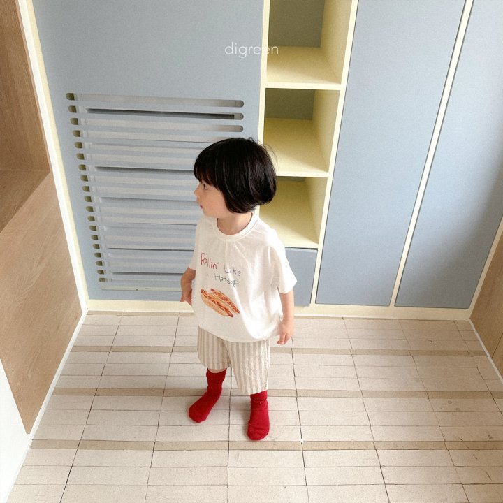 Digreen - Korean Children Fashion - #kidsstore - Hot Dog Tee - 7