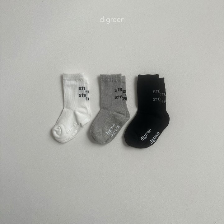 Digreen - Korean Children Fashion - #kidzfashiontrend - Step Socks