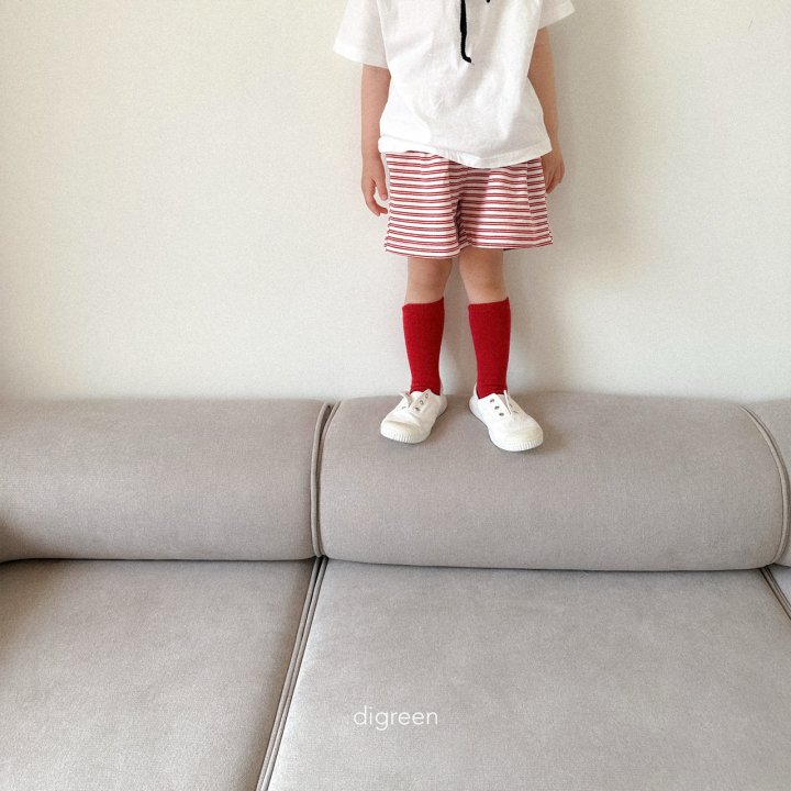 Digreen - Korean Children Fashion - #kidzfashiontrend - Pino Pin-tuck Stripe Pants - 5
