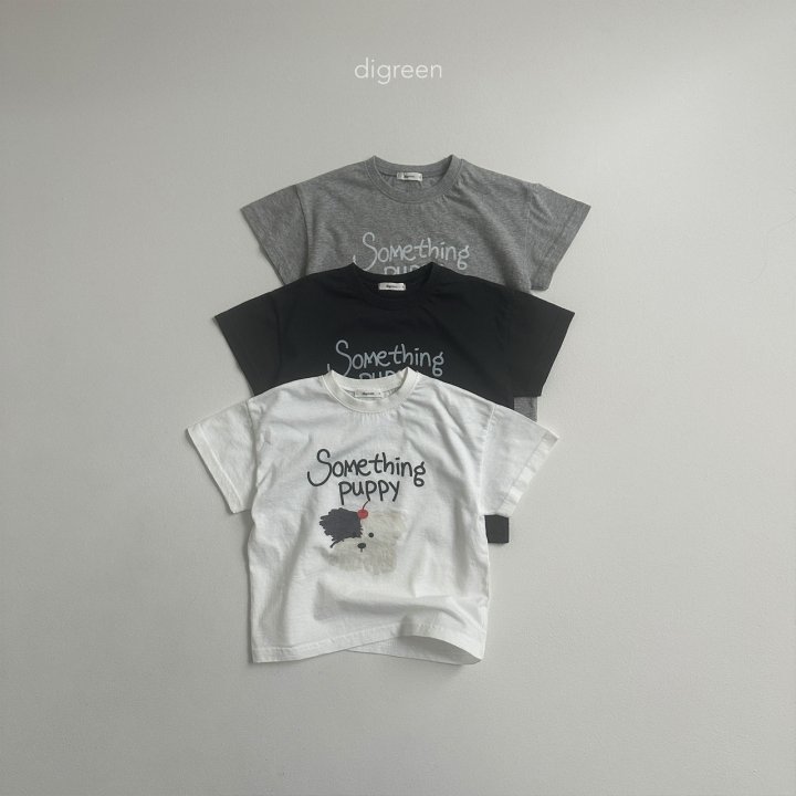 Digreen - Korean Children Fashion - #littlefashionista - Something Puppy Tee - 12