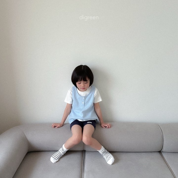 Digreen - Korean Children Fashion - #littlefashionista - Stripe Love Socks - 10