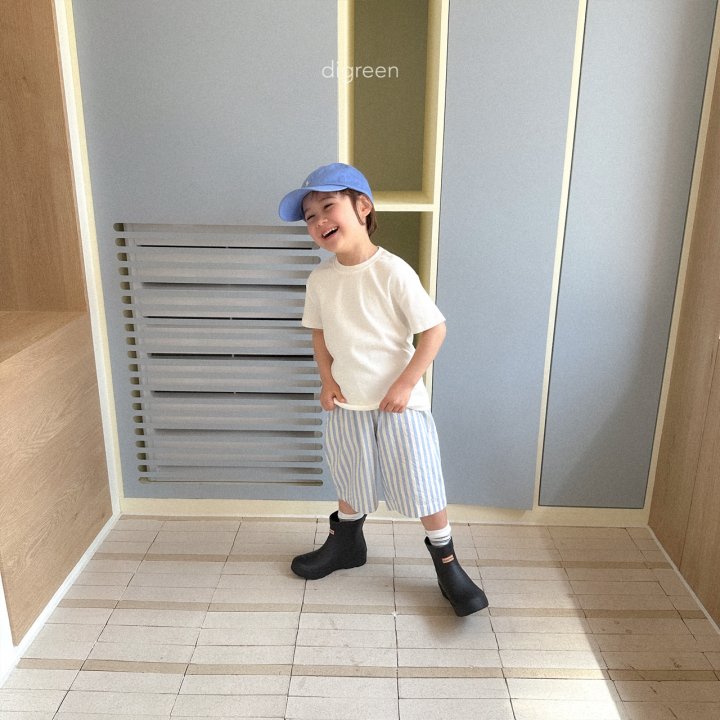 Digreen - Korean Children Fashion - #littlefashionista - Bridge Stripe Pants - 6