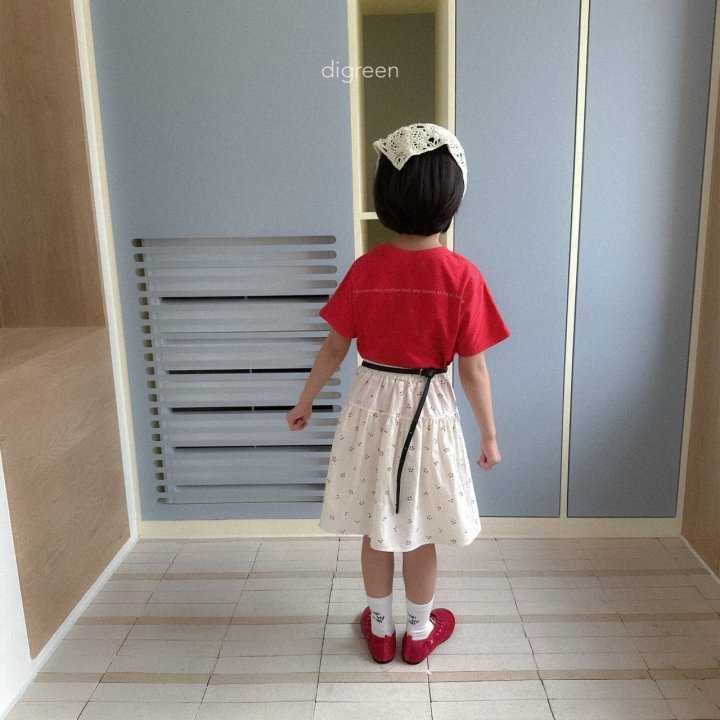 Digreen - Korean Children Fashion - #littlefashionista - Lovely Skirt - 5