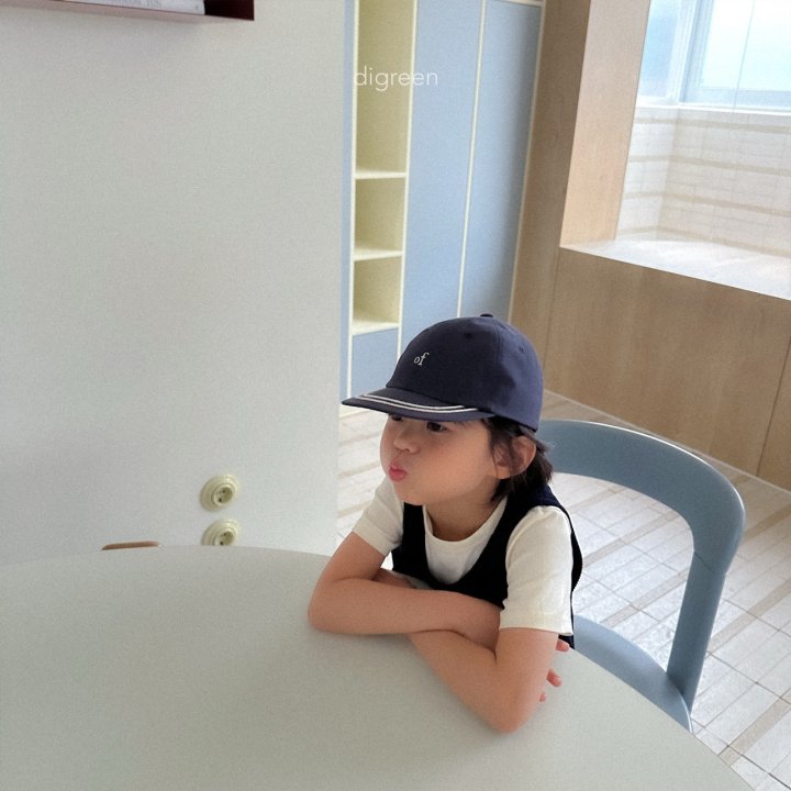 Digreen - Korean Children Fashion - #Kfashion4kids - Summer Off Cap - 4