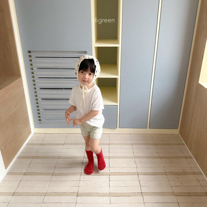 Digreen - Korean Children Fashion - #magicofchildhood - Milk Short Leggings - 6
