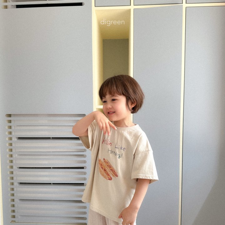 Digreen - Korean Children Fashion - #magicofchildhood - Hot Dog Tee - 11