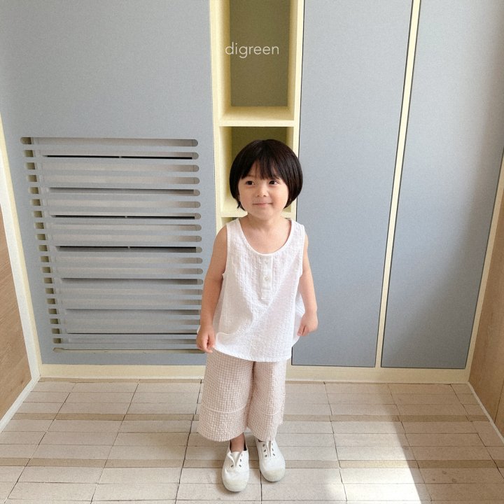 Digreen - Korean Children Fashion - #minifashionista - Piping Check Pants - 11