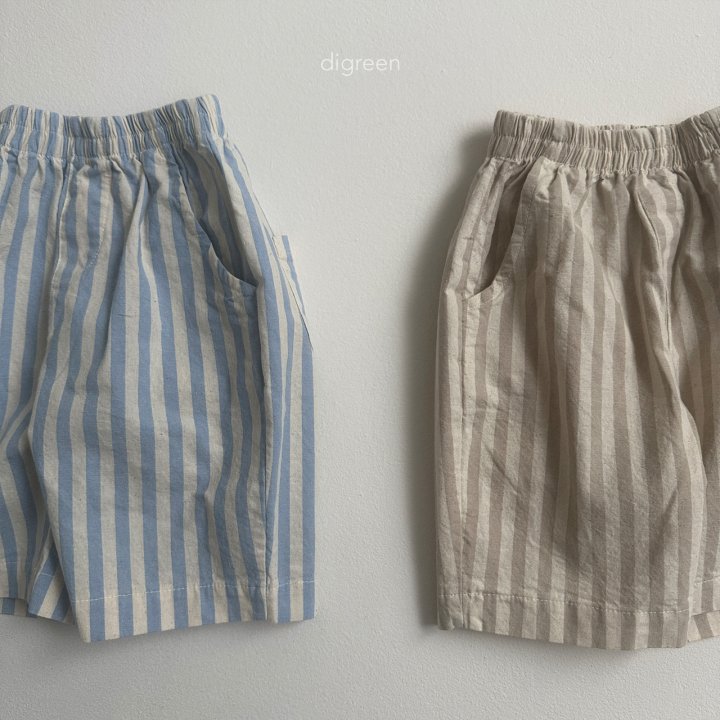 Digreen - Korean Children Fashion - #stylishchildhood - Bridge Stripe Pants - 12