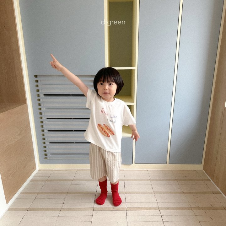 Digreen - Korean Children Fashion - #toddlerclothing - Bridge Stripe Pants - 11