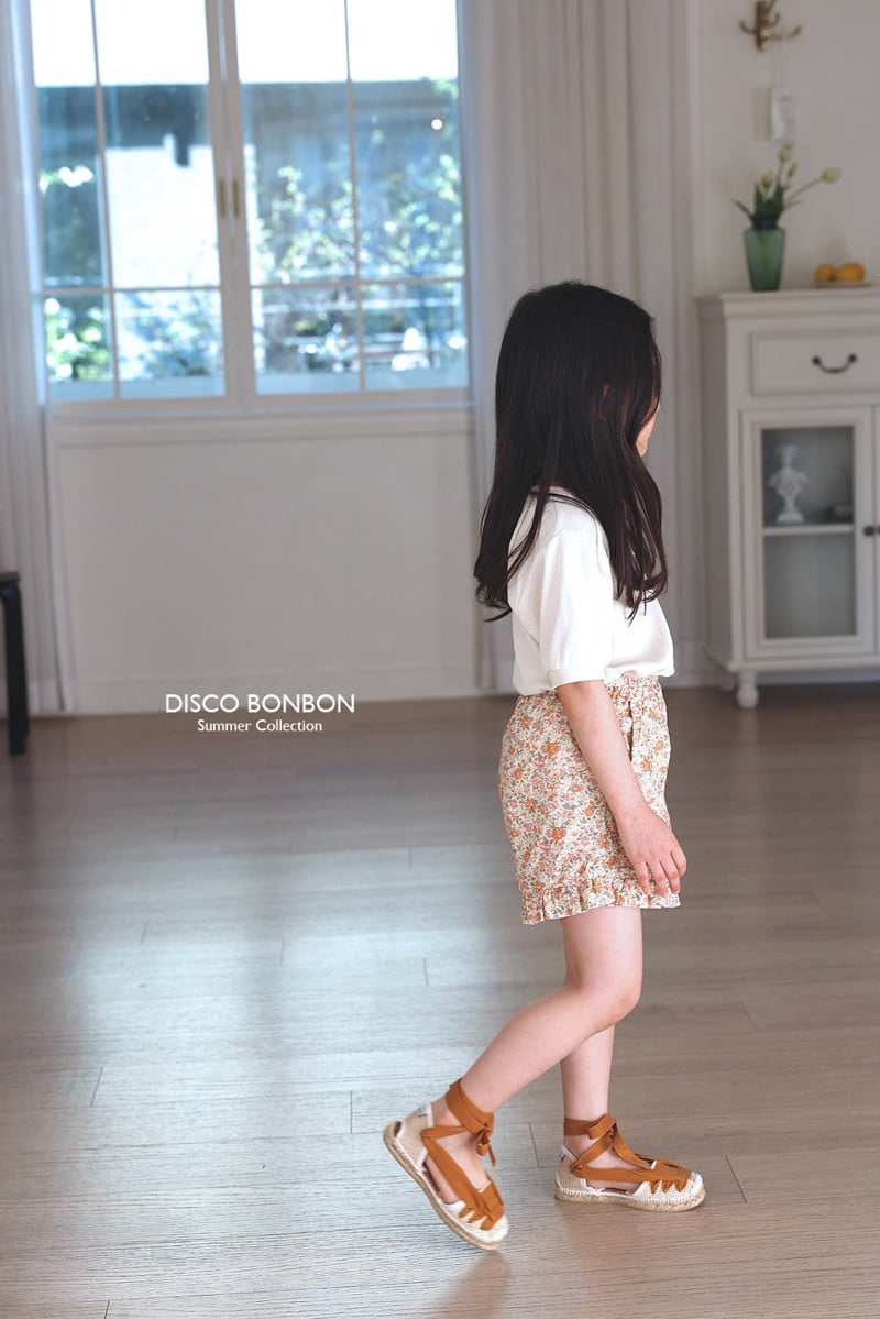 Disco Bonbon - Korean Children Fashion - #Kfashion4kids - Rosy Frill Shorts - 7