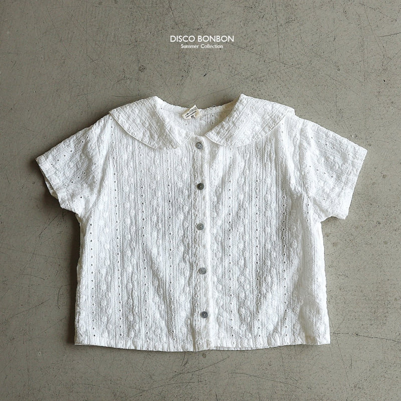 Disco Bonbon - Korean Children Fashion - #childofig - Flower Garden Sailor Shirt - 2