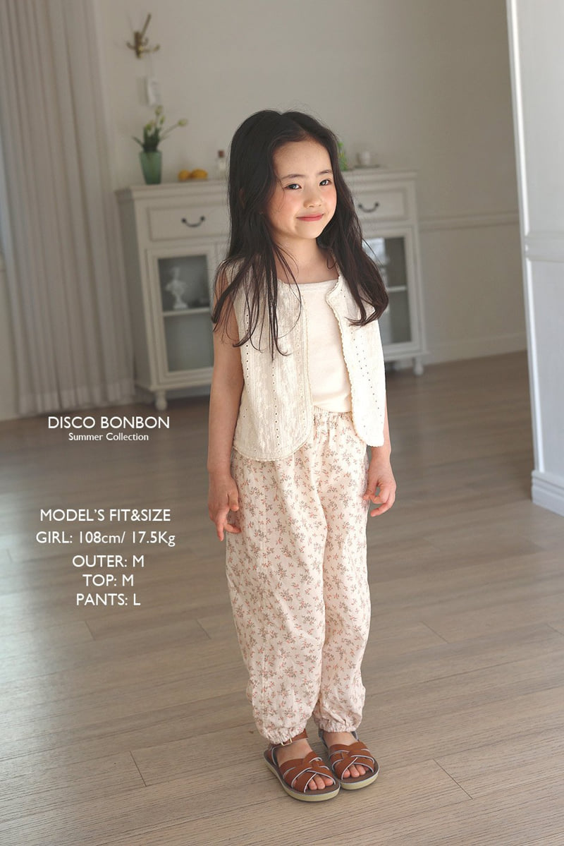 Disco Bonbon - Korean Children Fashion - #discoveringself - Daily Ribbed Stretch Sleeveless - 7